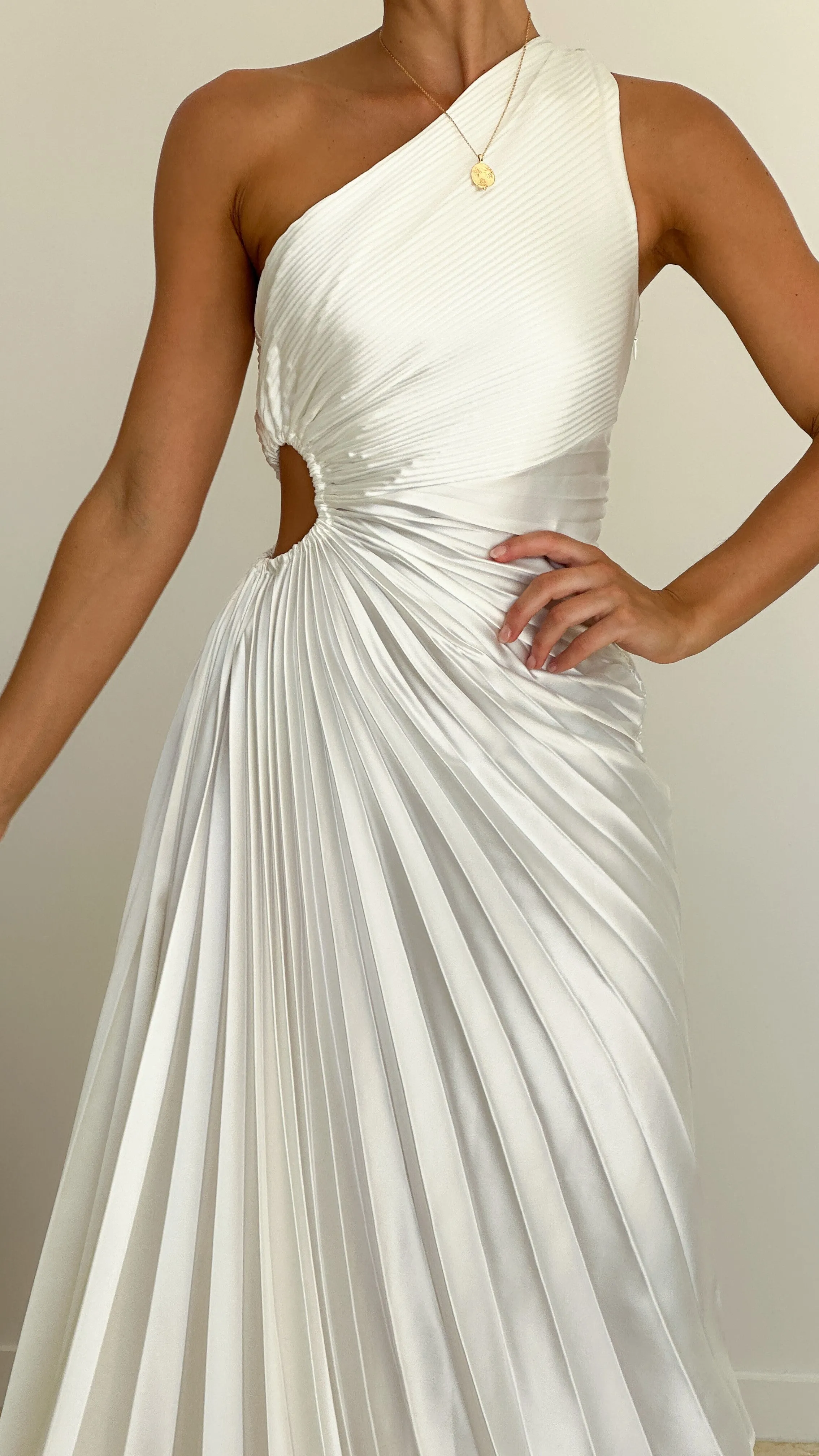 Olivia Maxi Dress - White sold by Billy J product image thumbnail 3