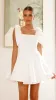 Annette Mini Dress  - White sold by Billy J