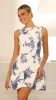 Rafiki Mini Dress - Blue Floral sold by Billy J
