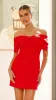 Mia Mini Dress - Red sold by Billy J