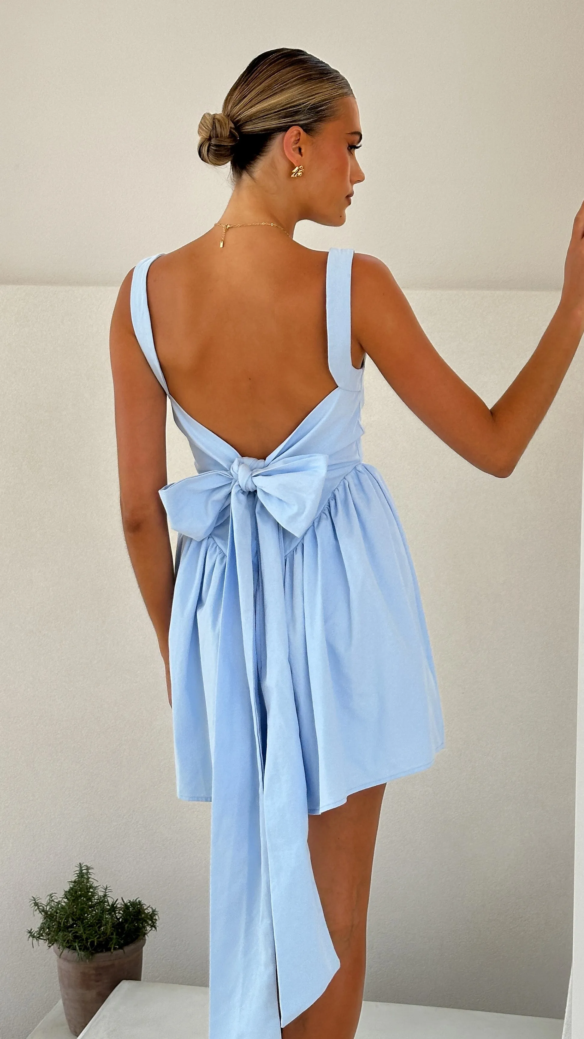 Sadzi Mini Dress - Blue sold by Billy J product image thumbnail 5