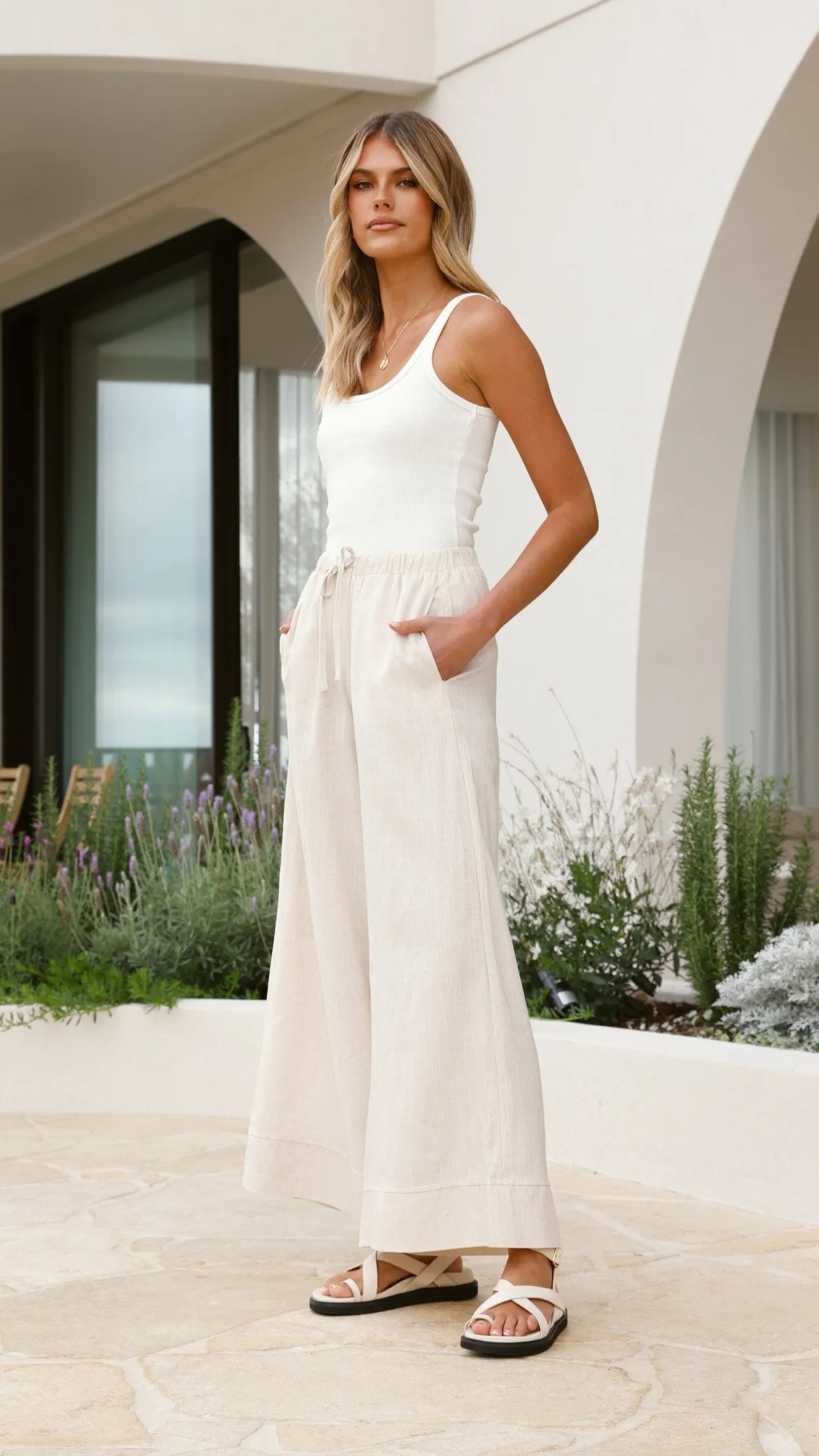 Sabin Pants - Beige sold by Billy J product image thumbnail 2