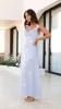 Raeanne Maxi Dress - Blue sold by Billy J