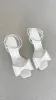 Gabby Heel - Ivory Satin sold by Billy J