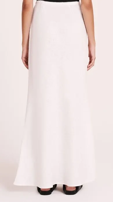 Amani Linen Maxi Skirt - White sold by Billy J product image thumbnail 4