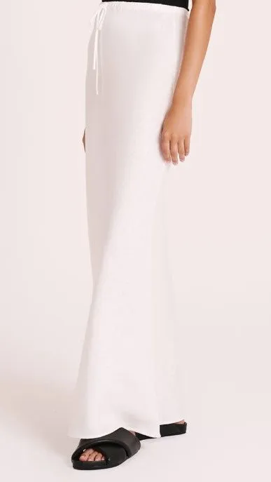 Amani Linen Maxi Skirt - White sold by Billy J product image thumbnail 3
