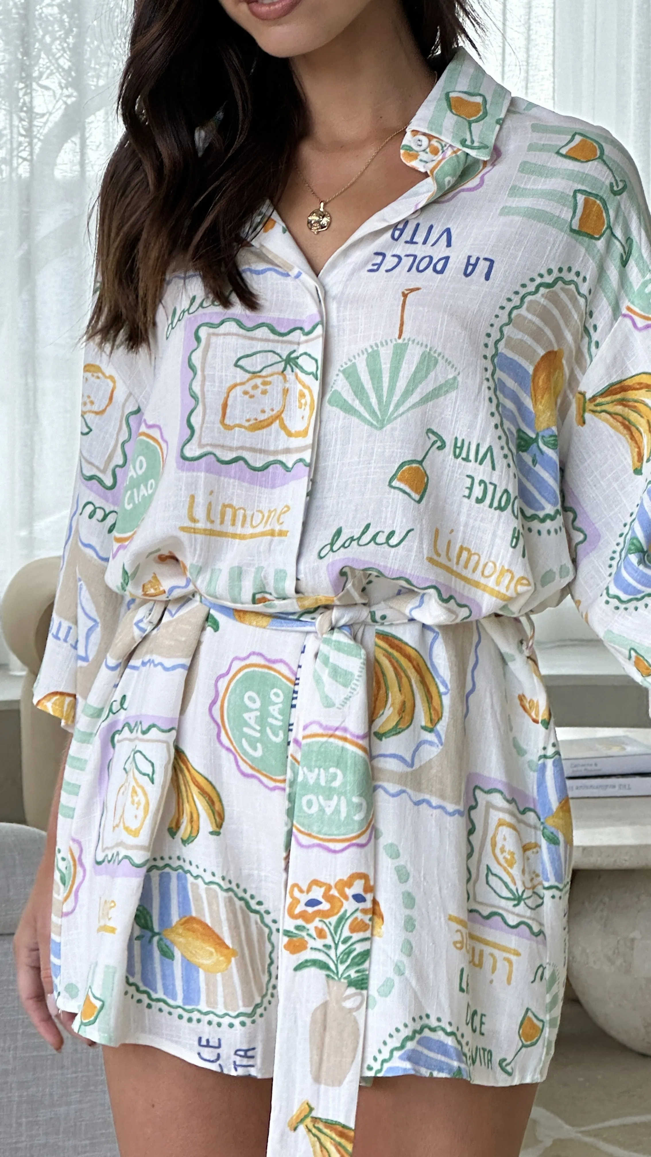 Darya Playsuit - Dolce Vita Print sold by Billy J product image thumbnail 4