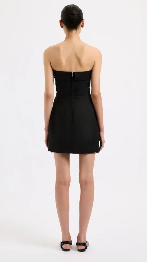 Lyra Linen Dress - Black sold by Billy J product image thumbnail 2