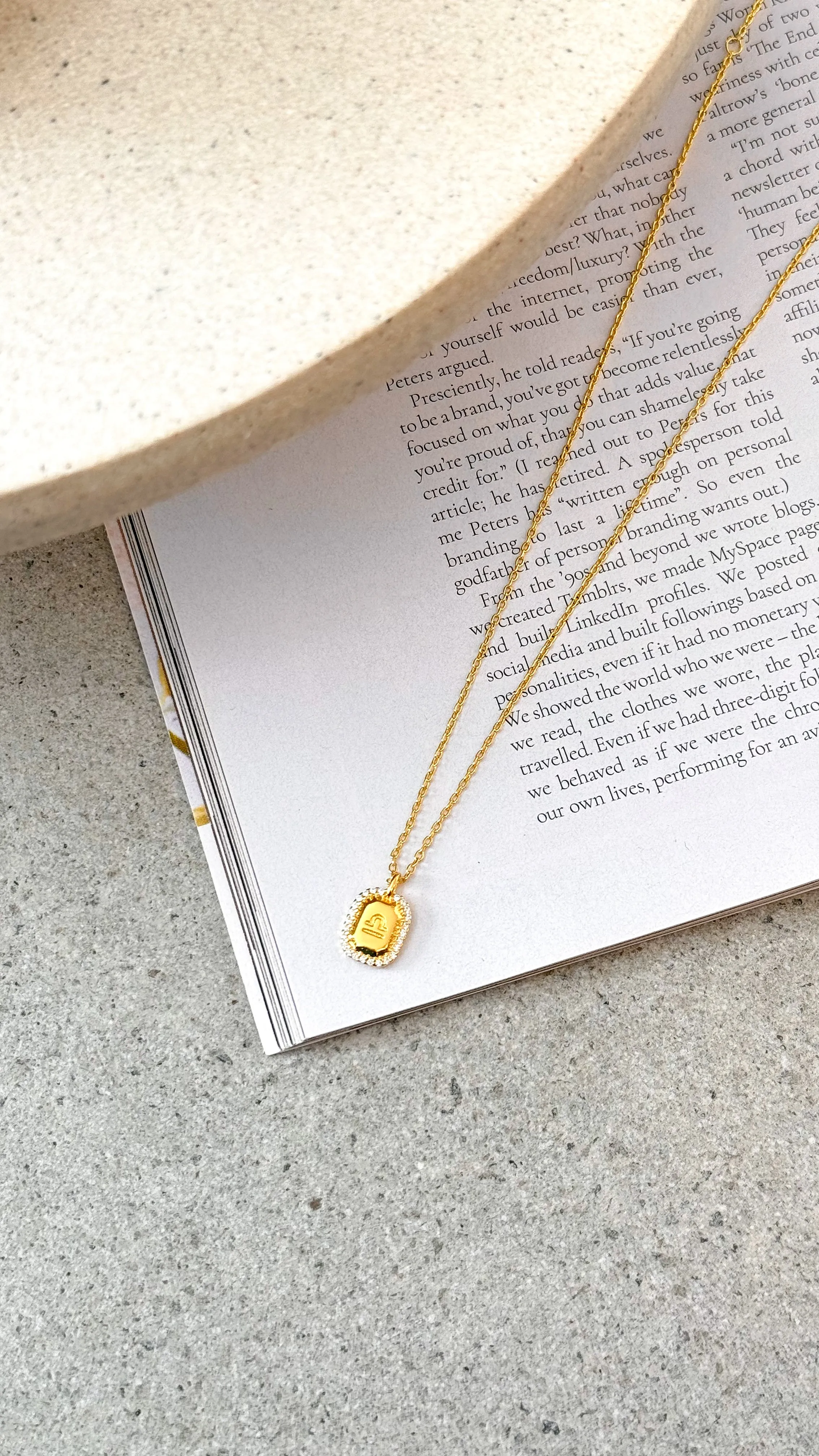 Zodiac Necklace - Libra sold by Billy J product image thumbnail 3