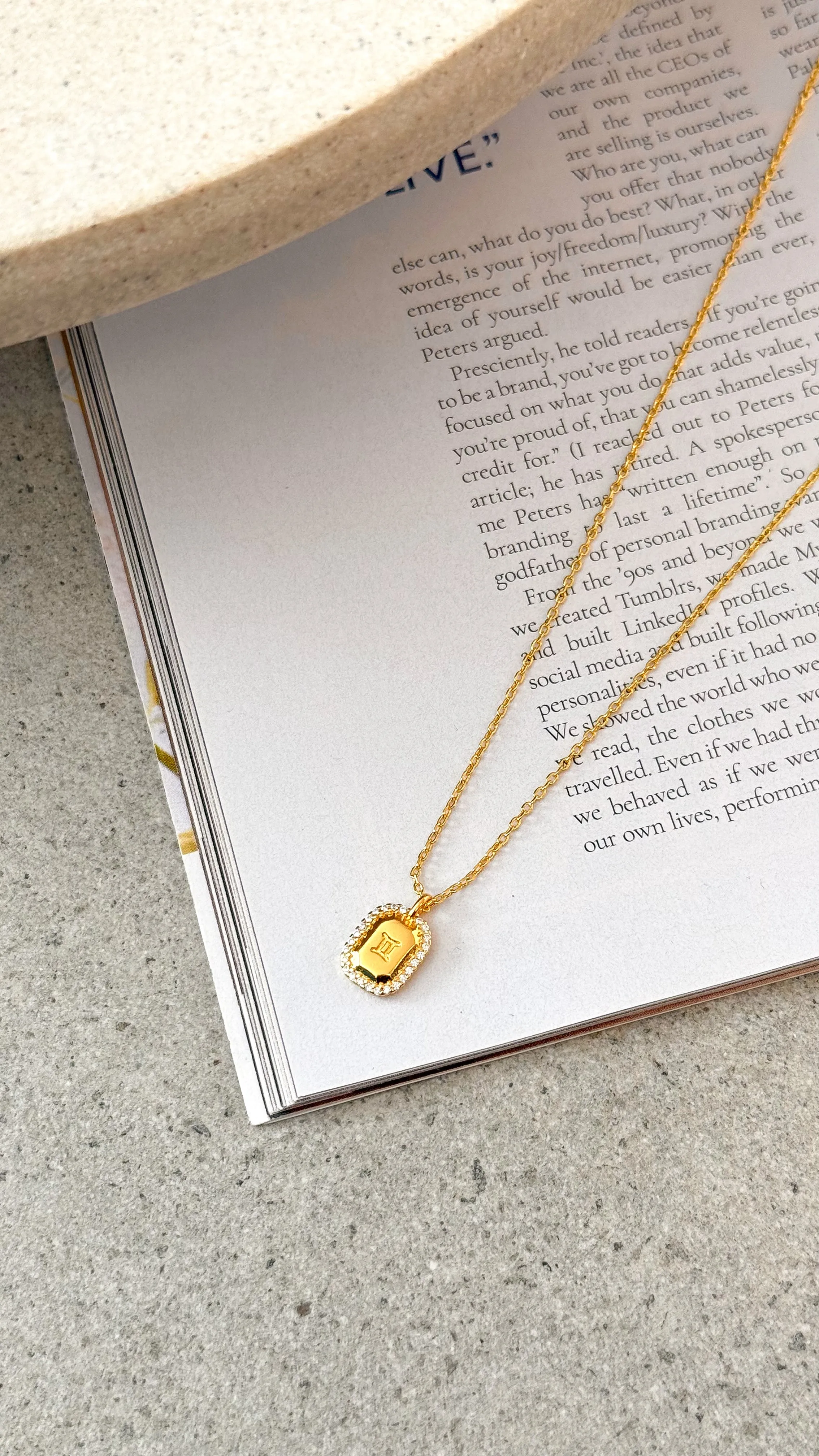 Zodiac Necklace - Gemini sold by Billy J product image thumbnail 4