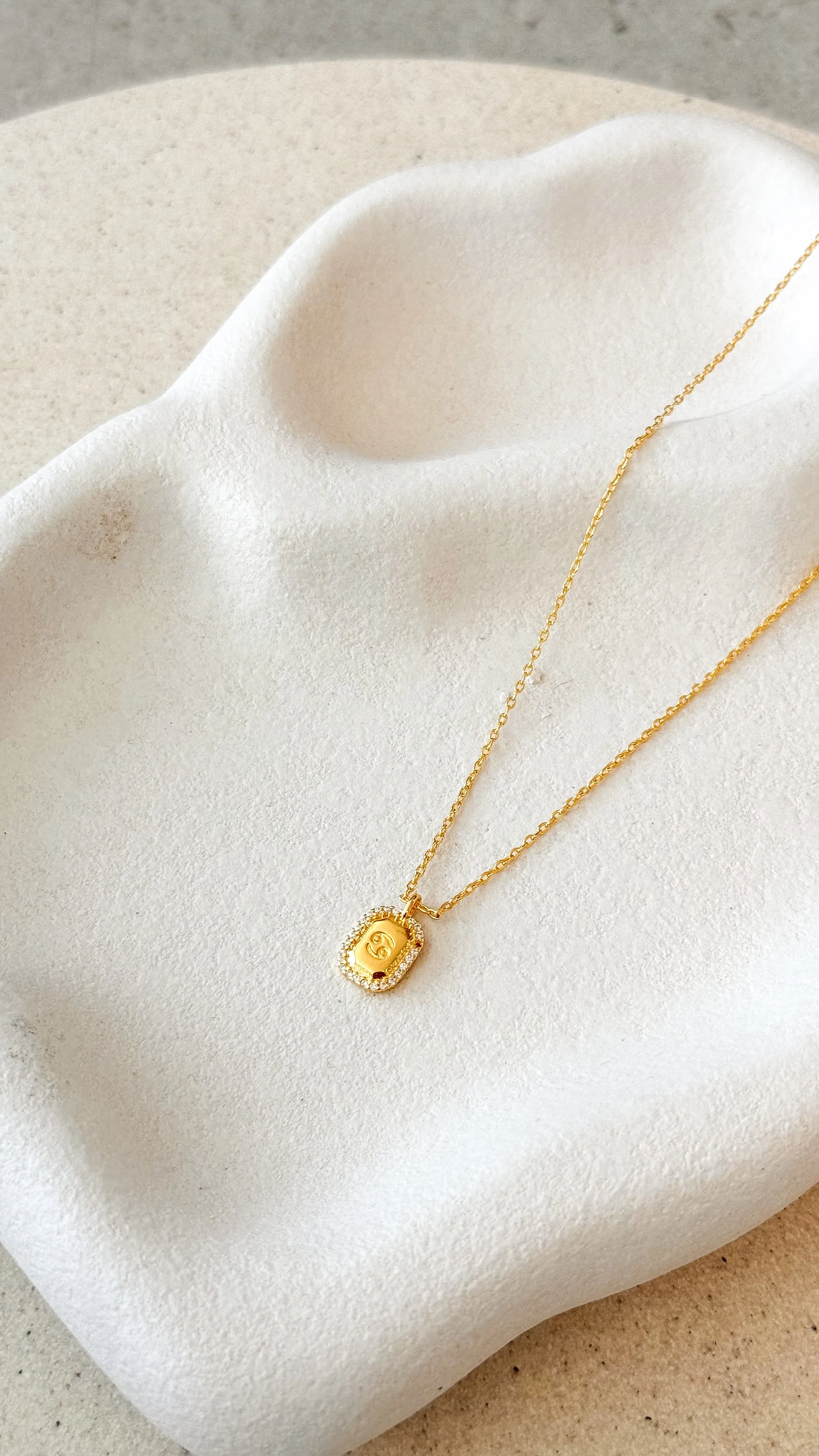 Zodiac Necklace - Cancer sold by Billy J