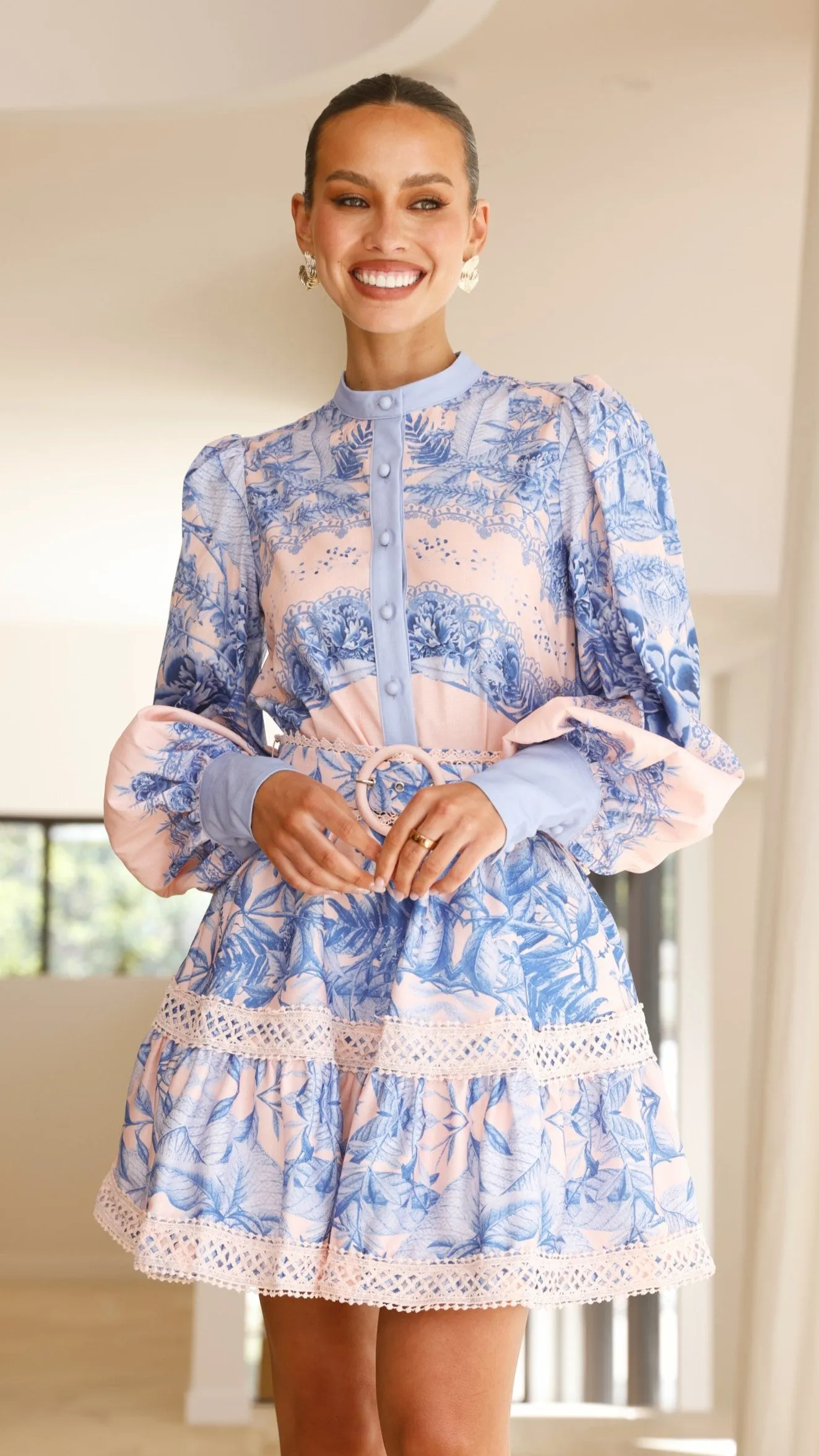 Vanya Mini Skirt - Madeline Blue sold by Billy J product image thumbnail 3