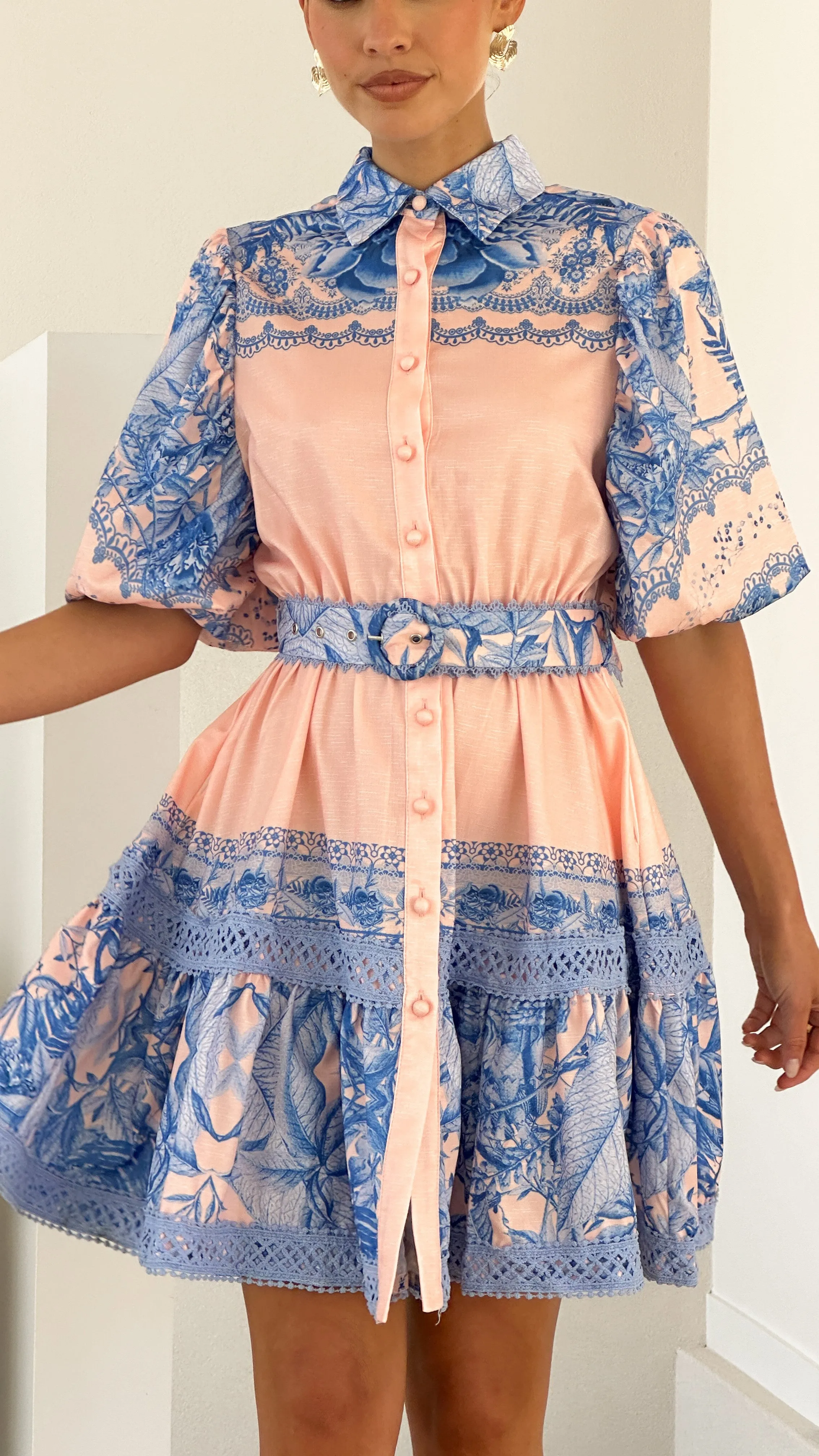 Taichi Mini Dress - Madeline Blue sold by Billy J product image thumbnail 4