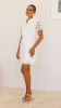Penelope Mini Dress - White sold by Billy J