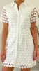 Penelope Mini Dress - White sold by Billy J