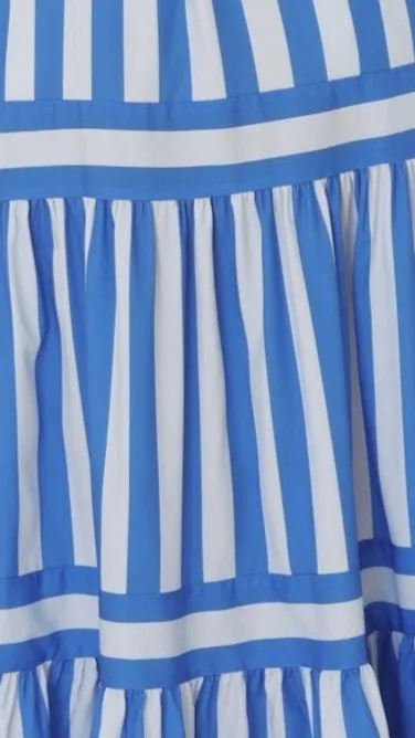 Terrah Maxi Dress - Blue Stripe sold by Billy J product image thumbnail 4