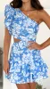 Sumi Mini Dress - Blue Floral sold by Billy J