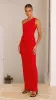 Cataleya Maxi Dress - Red sold by Billy J