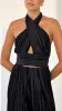 Frances Halter Neck Top - Black sold by Billy J
