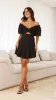 Stelle Mini Dress - Black sold by Billy J