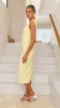 Lilah Midi Dress - Yellow sold by Billy J