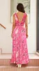 Anita Maxi Dress - Pink Floral sold by Billy J