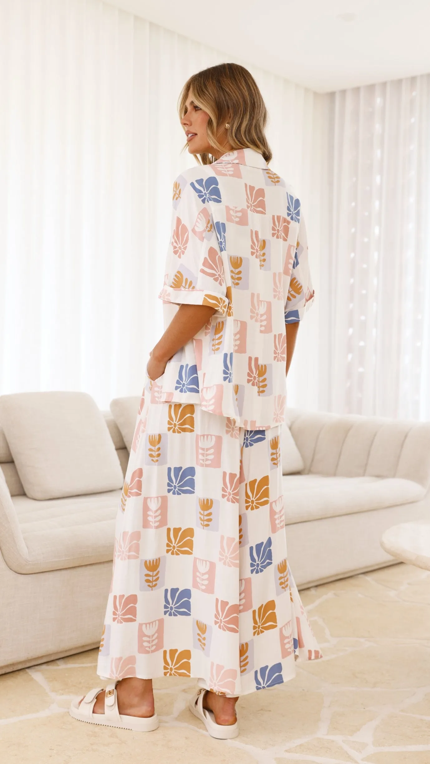 Mila Shirt - Elma Print sold by Billy J product image thumbnail 2