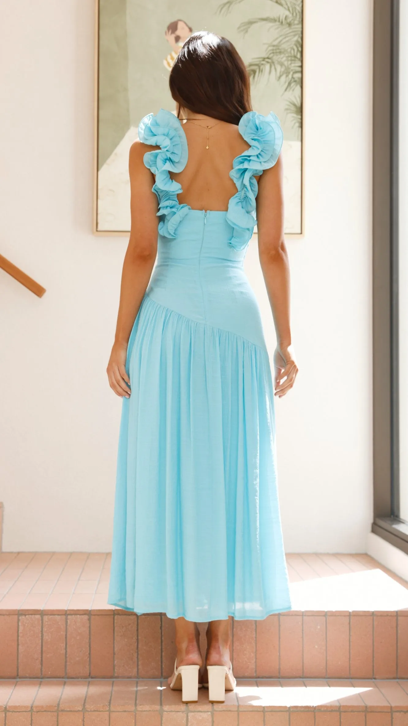 Alma Maxi Dress - Blue sold by Billy J product image thumbnail 2
