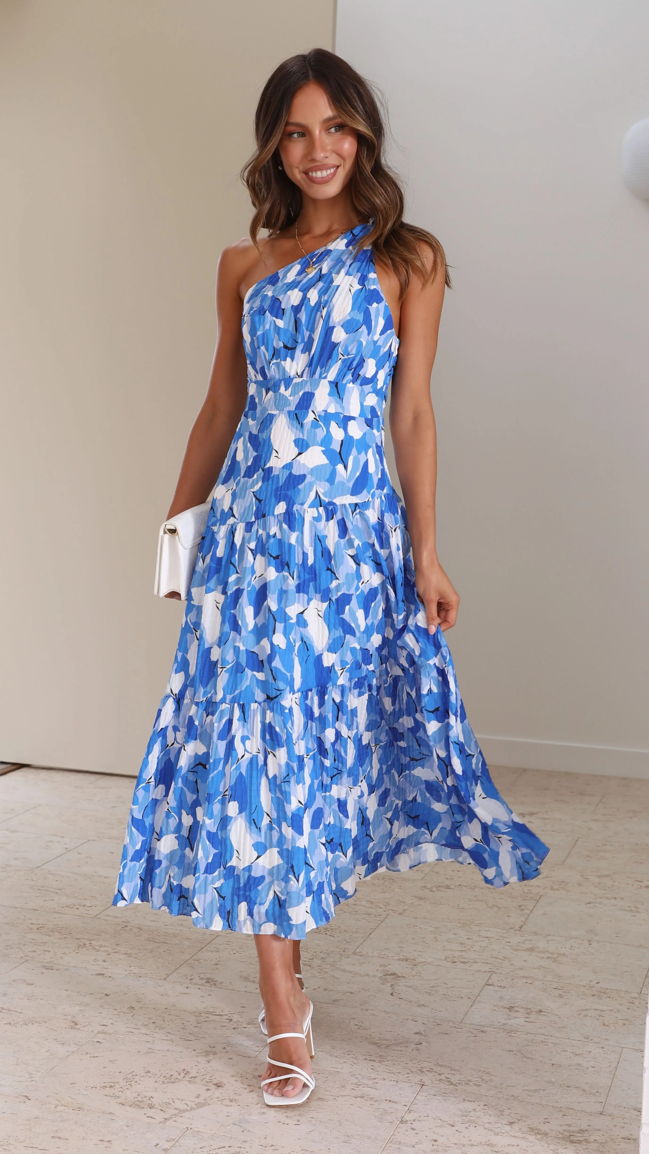 Jayma Maxi Dress - Blue Floral sold by Billy J
