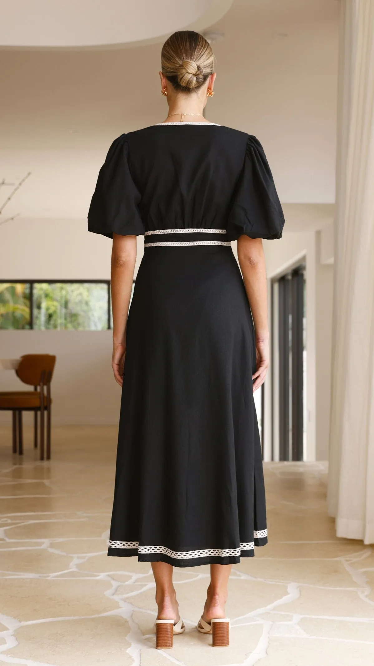 Nakisha Maxi Dress - Black sold by Billy J product image thumbnail 2