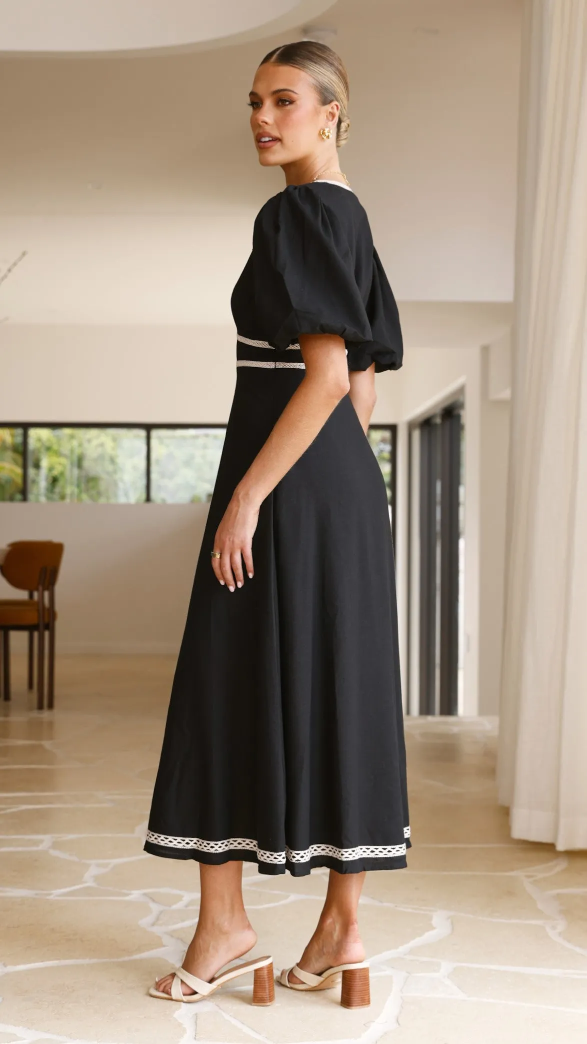 Nakisha Maxi Dress - Black sold by Billy J product image thumbnail 3