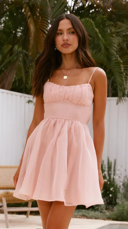 Ciele Mini Dress - Pink sold by Billy J