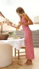 Jakayla Maxi Skirt - Picnic Red sold by Billy J