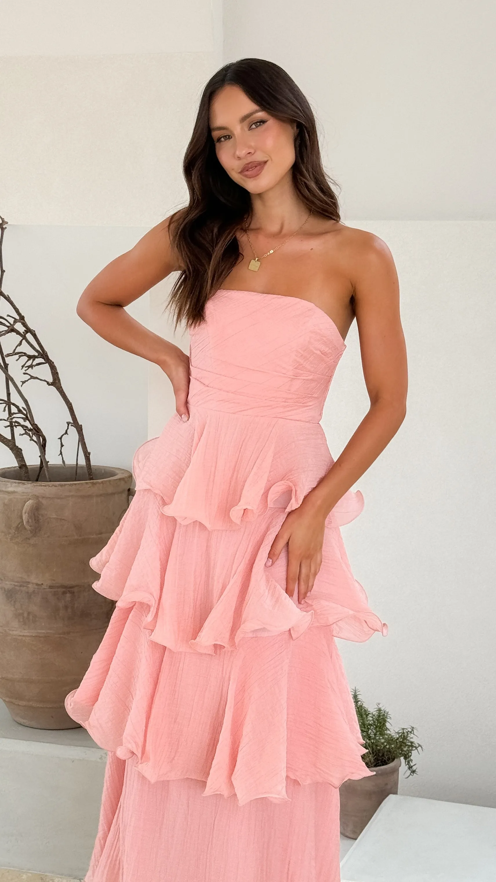 Lanica Maxi Dress - Pink sold by Billy J product image thumbnail 4