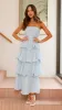 Lanica Maxi Dress - Blue sold by Billy J