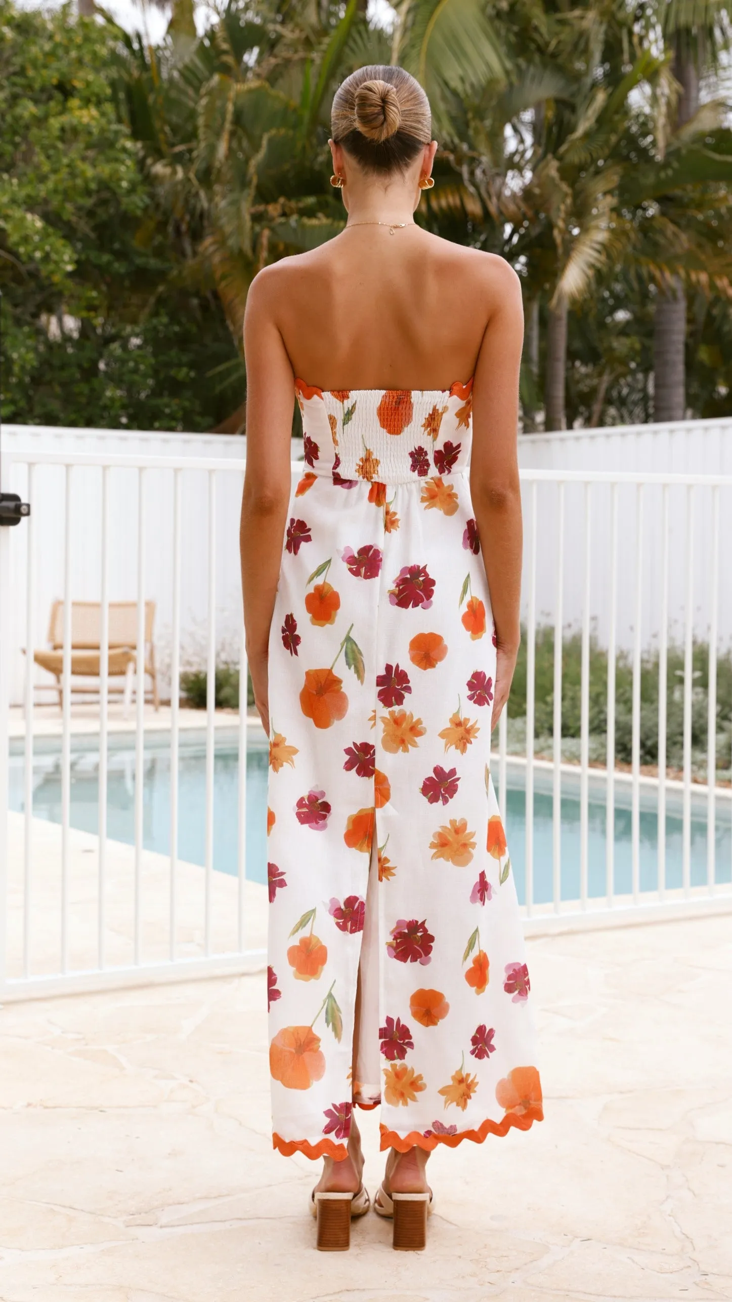 Palta Maxi Dress - Springtime Print sold by Billy J product image thumbnail 2