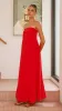 Connie Maxi Dress - Red sold by Billy J