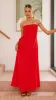 Connie Maxi Dress - Red sold by Billy J