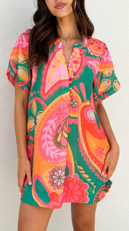 Farica Mini Dress - Playa Del Ray sold by Billy J
