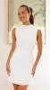 Josie Mini Dress - White sold by Billy J