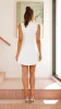 Josie Mini Dress - White sold by Billy J