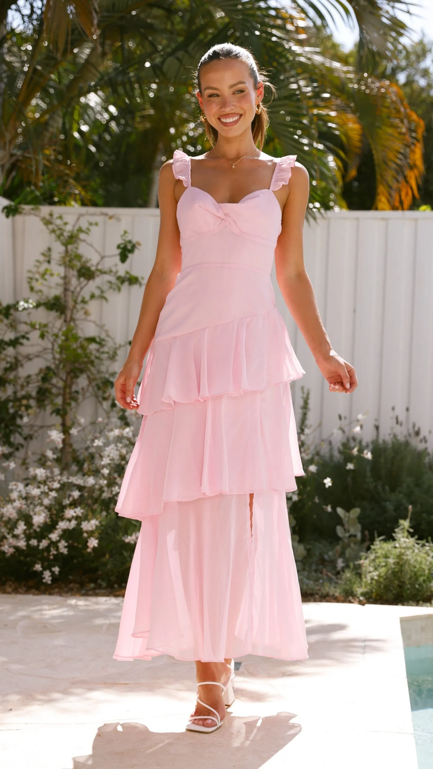 Achelle Maxi Dress - Pink sold by Billy J product image thumbnail 4