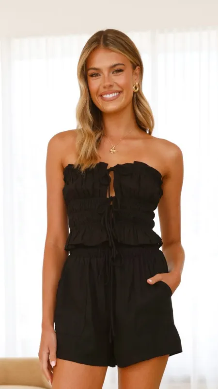 Kahli Top - Black sold by Billy J