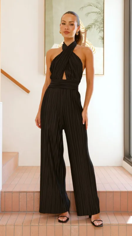 Frances Jumpsuit - Black sold by Billy J