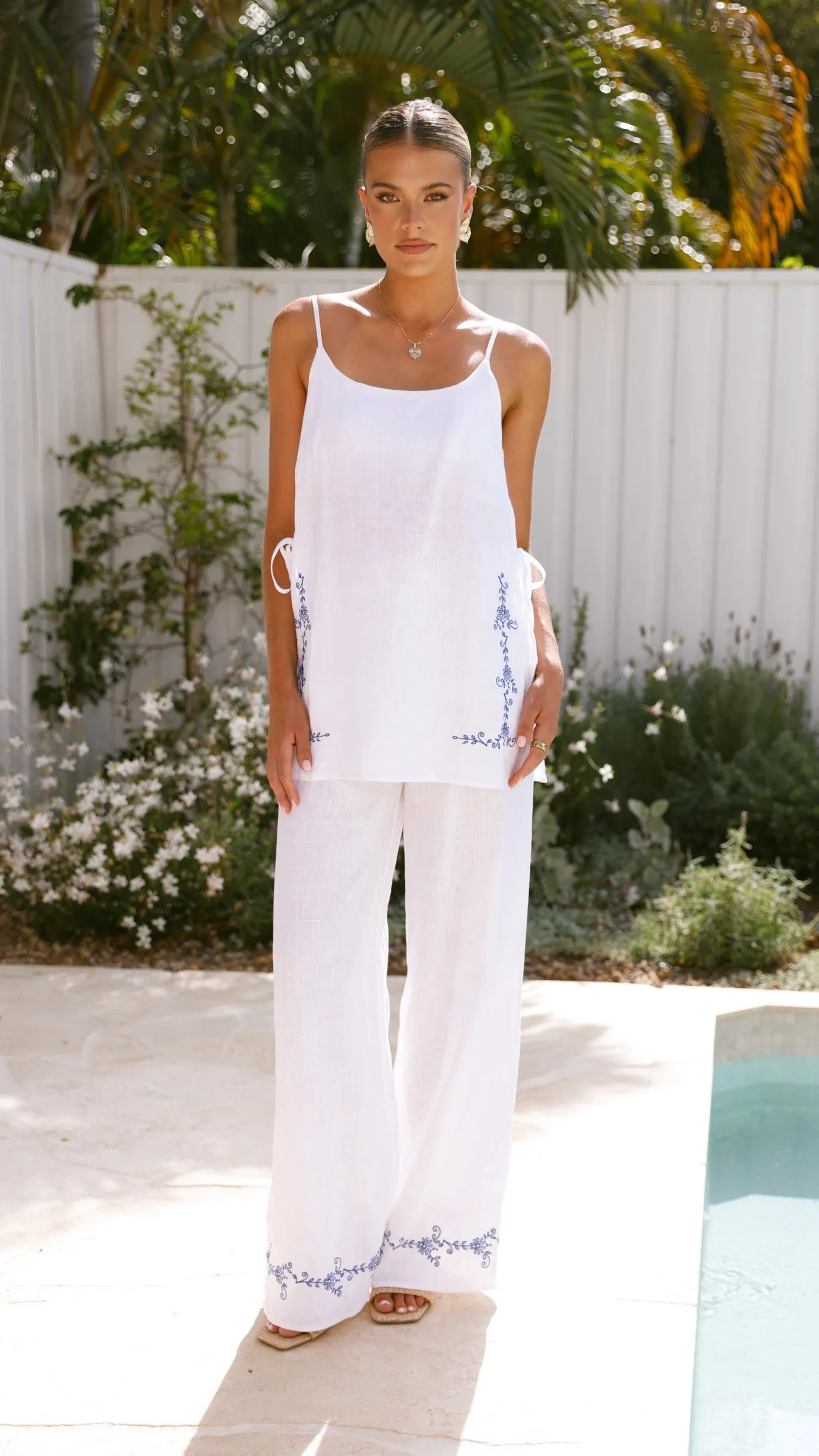 Samson Top - White/Blue sold by Billy J product image thumbnail 4