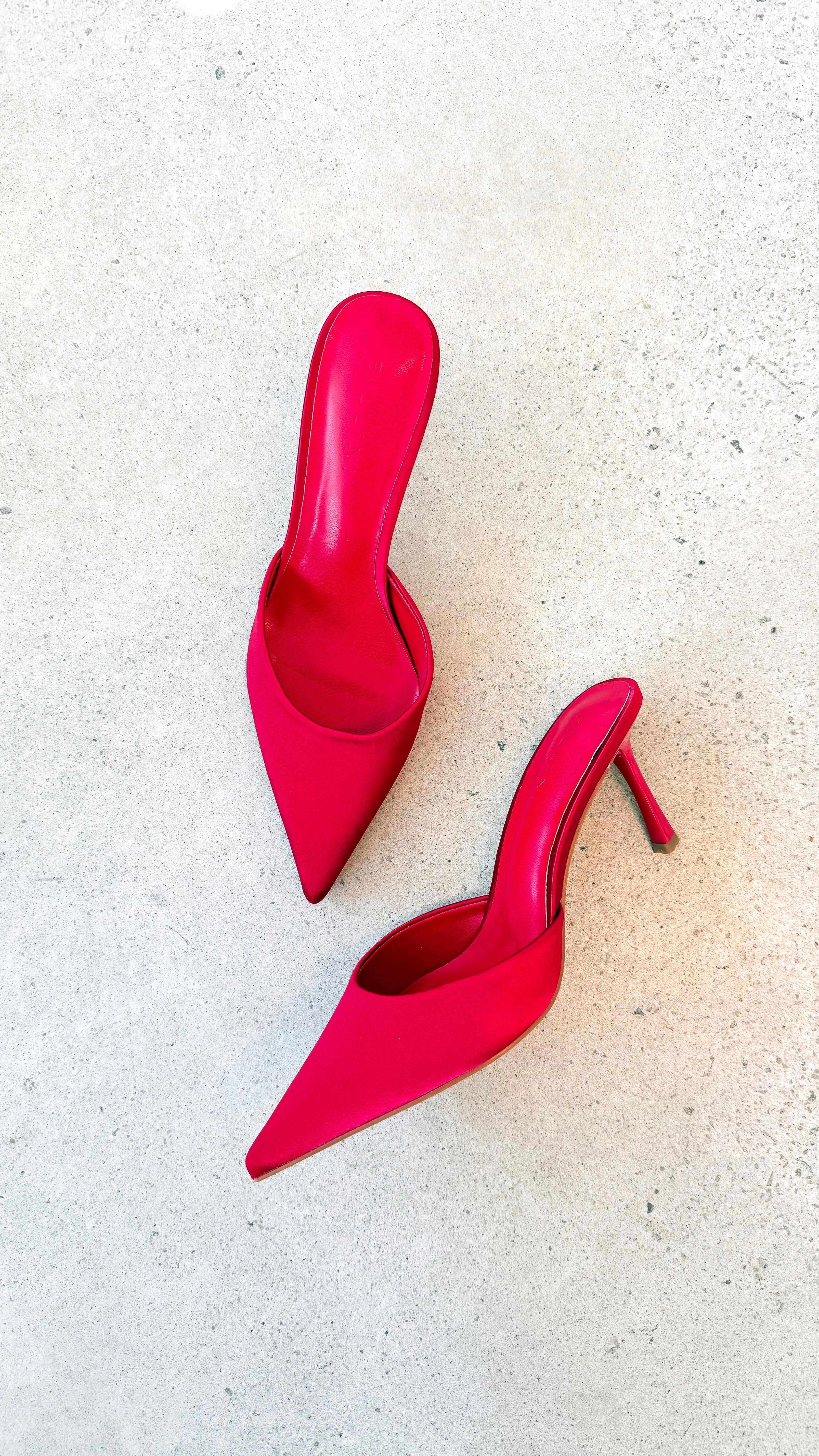 Xayden Heels - Saffron Satin sold by Billy J product image thumbnail 4