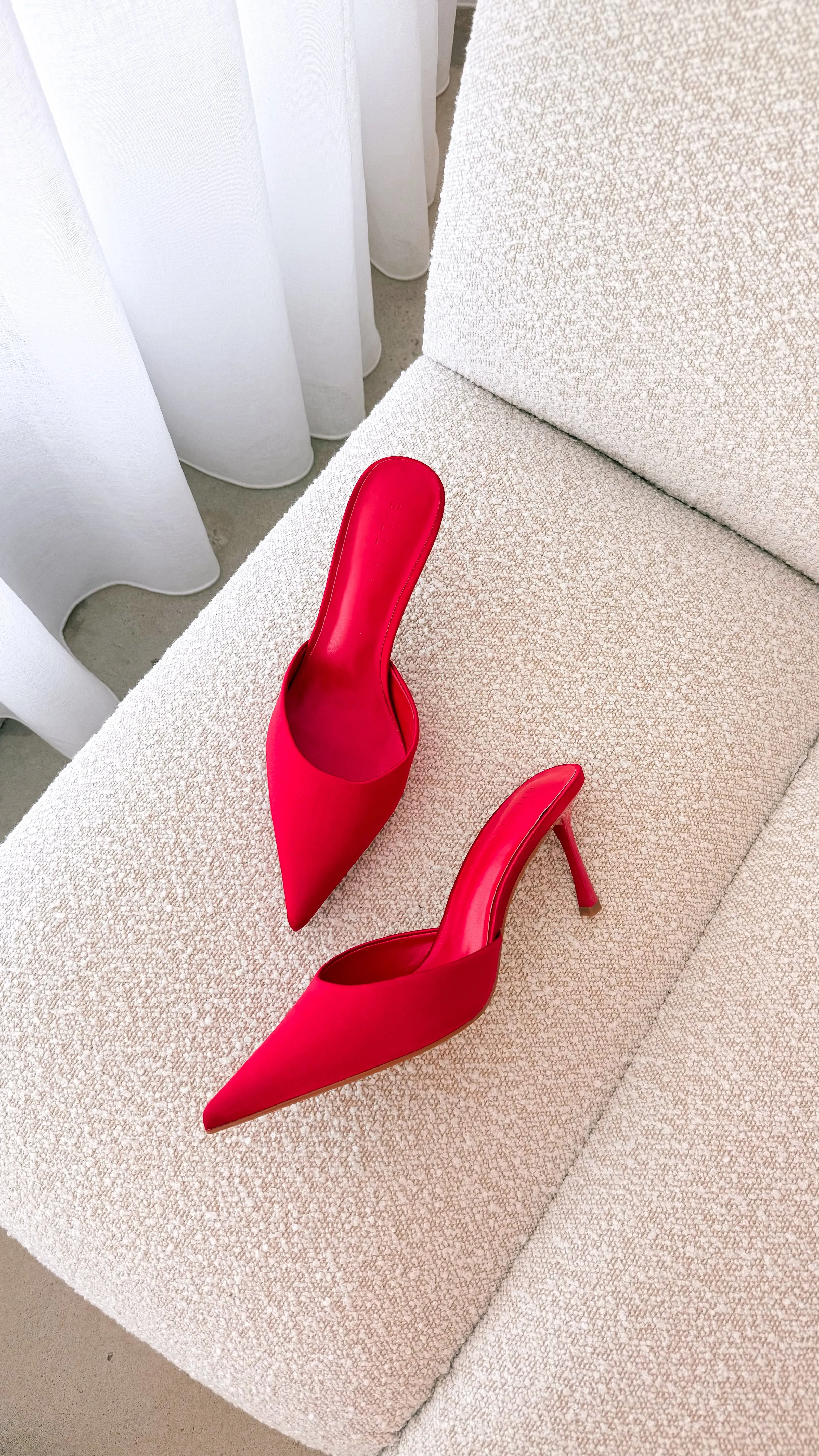 Xayden Heels - Saffron Satin sold by Billy J product image thumbnail 2