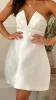 Valerie Mini Dress - White sold by Billy J