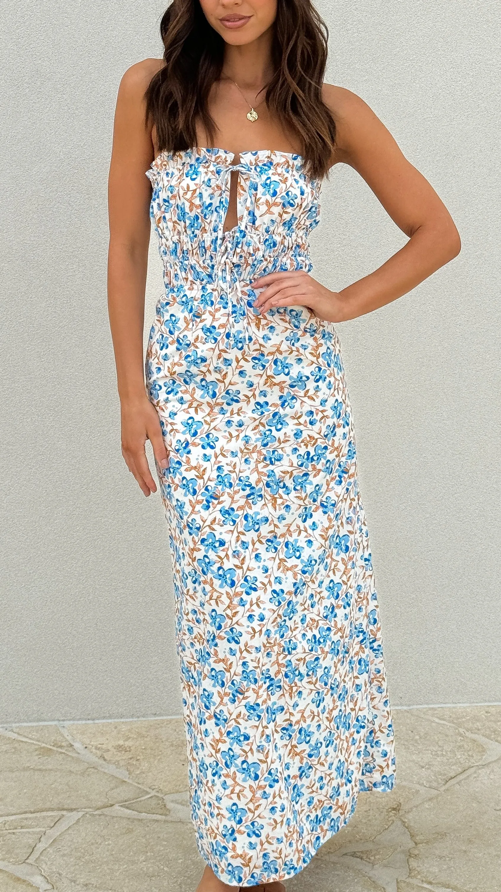Kahli Maxi Dress - Vintage Bloom sold by Billy J product image thumbnail 5