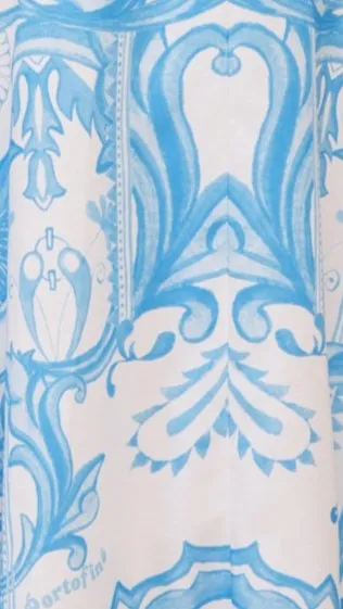 Quita Midi Dress - Blue Azure sold by Billy J product image thumbnail 5